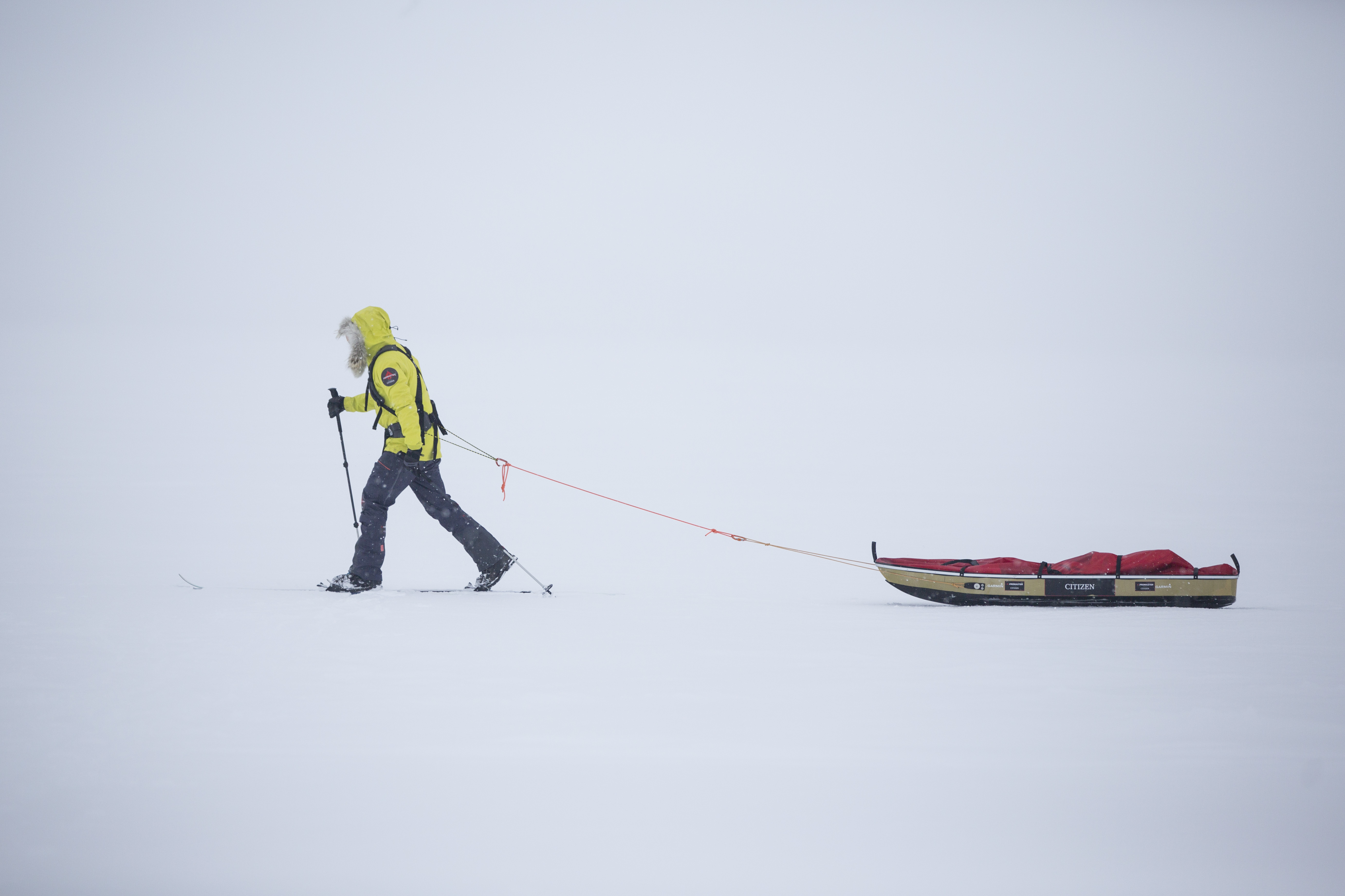 Eric Larsen South Pole expedition