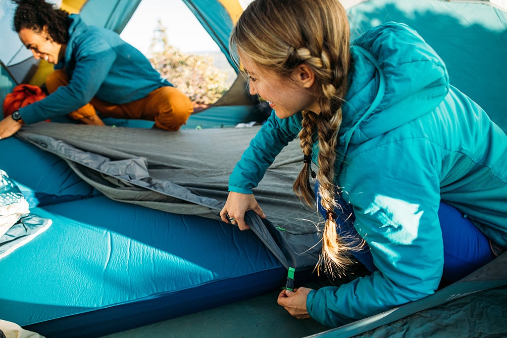 Thermarest Two Thermarest Self-Inflating Camping Sleeping Mats Original Approx 63cm x 185cm 