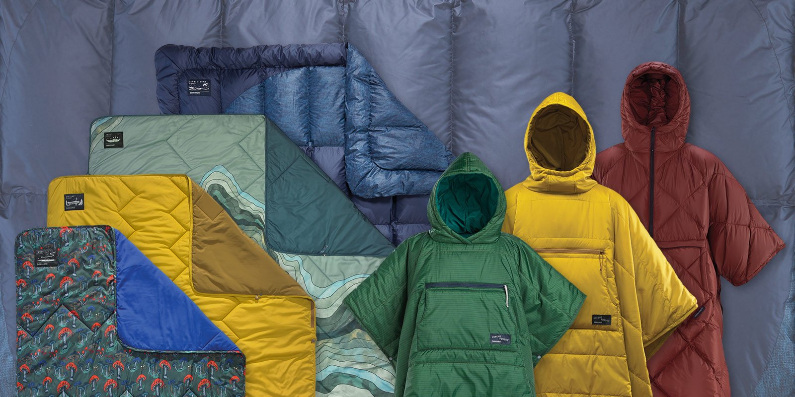 Selection of Therm-A-Rest blankets