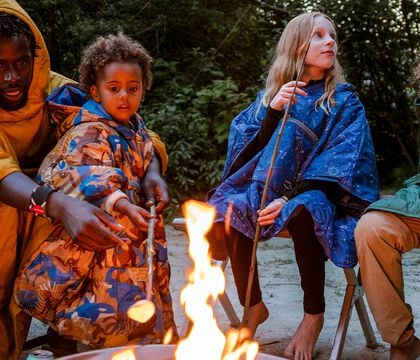 S'more Than a Poncho - The new Honcho Poncho™ Kids is ready to camp.