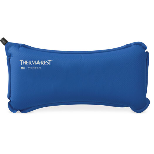 therm a rest lumbar travel pillow nautical blue