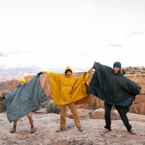 Honcho Poncho™ - Colors Shown: Wheat, Blue Woven & Black Forest