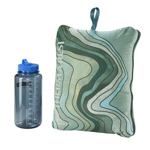 Argo™ Blanket - Packed - Sage Topo Wave Print
