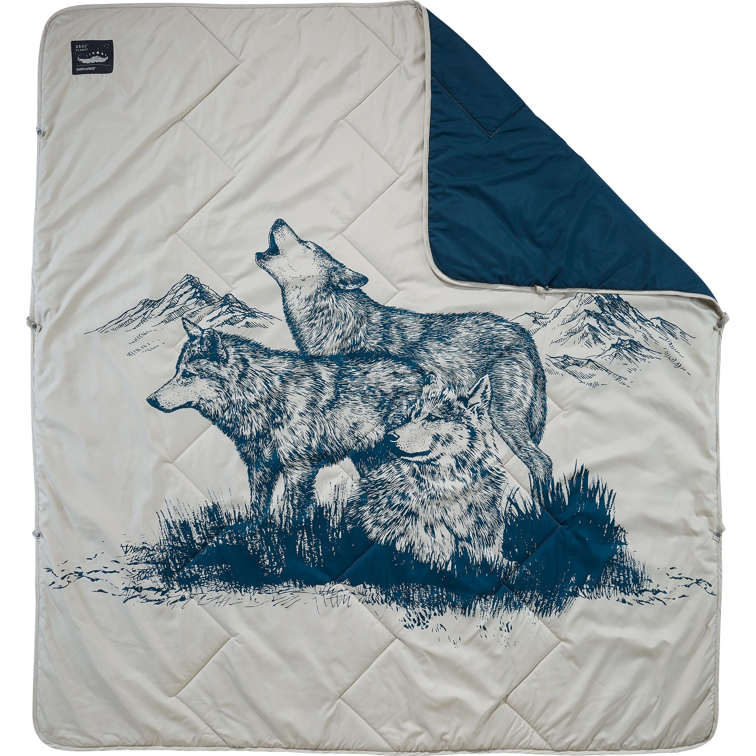 Wolf Yok Camping Blanket 